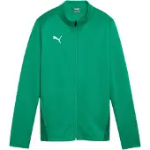 Puma Trainingsjack 'TeamGoal' jade groen / wit