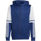 Adidas Sportief sweatvest donkerblauw / wit