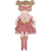 Little Dutch Knuffelpop Superhero Rosa 35cm
