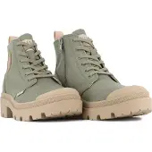 Palladium Veterlaarsjes 'Pallabase' pastelgroen