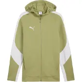 Puma Sportsweatvest 'teamEVOSTRIPE' kiwi / wit