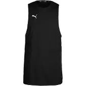 Puma Functioneel shirt 'Hoops Team' zwart / wit