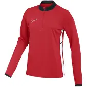 Nike Sportief sweatshirt 'Academy 25' bloedrood / zwart / wit