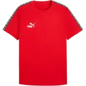 Puma Functioneel shirt rood / wit