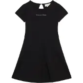 Calvin Klein Jeans Jurk taupe / zwart