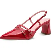 Tamaris Slingpumps rood