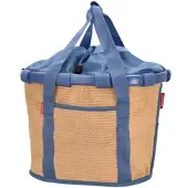 Klickfix reisenthel Bikebasket 15 - Stuurmand 35 cm (raffia blue)