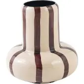 Fonq Arcade Vaas - Beige / Hot Chocolate