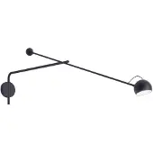 Artemide Ixa Wandlamp Arm Antraciet - Wandlampen Aluminium Anthracite - 1114010A