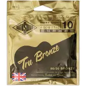 Rotosound TB10 Tru Bronze akoestische gitaarsnaren .010-.050w