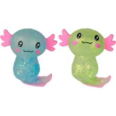 Eddy Toys Fish Toy - 33562 - Speelgoedvis Squeezable - Knijpfiguur met Glinsterende Vulling - Speelgoeddier vanaf 3 Jaar - 1 Willekeurige Kleur