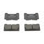 FERODO Remblokset FDB461, voor