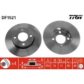 TRW DF1521 Remschijf