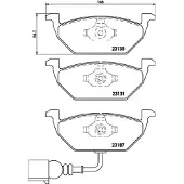 Brembo Remblokset Xtra P 85 072X, voor
