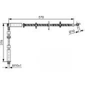 Bosch 1 987 481 A63 Remslang