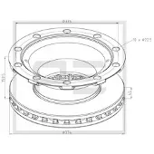PETERS 046.380-00A Remschijf