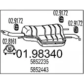 MTS Einddemper 01.98340