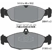 Textar Remblokset 2054701, voor