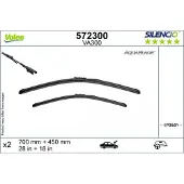 Valeo Ruitenwisserbladen, 700/450 mm, SILENCIO AQUABLADE, Tesla Model X, 09.15-, set
