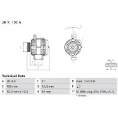 Bosch 0 986 084 280 Dynamo / Alternator