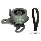 INA Distributieriemset 530042810 Ina voor o.a. HYUNDAI