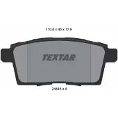 Textar Remblokset 2454501, achter