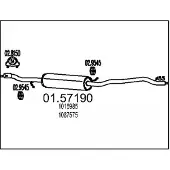 MTS Middendemper 01.57190