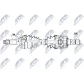 NTY NPW-NS-170 Aandrijfas