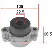 CORTECO 80001520 Draagarmrubber