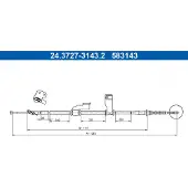 Ate 24.3727-3143.2 Handremkabel