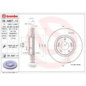 Brembo Remschijf 09.A807.11