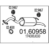 MTS 01.60958 Einddemper