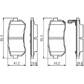 Bosch Remblokset 0 986 495 354