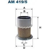 FILTRON Luchtfilter AM 419/5