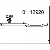 MTS 01.42920 Voorpijp