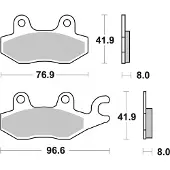 Brembo 07071 Organische Remblokken