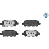 Meyle Remblokkenset, schijfrem 025 238 7114/PD
