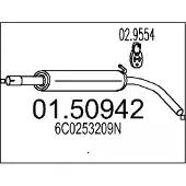 MTS Middendemper 01.50942