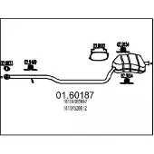 MTS 01.60187 Einddemper