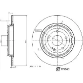 FEBI BILSTEIN Remschijf 179063, 1 stuk