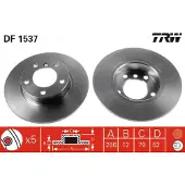 TRW Remschijf DF1537