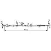 Bosch Trekkabel, parkeerrem 1 987 482 566