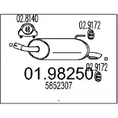 MTS Einddemper 01.98250
