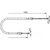 Bosch 1 987 482 234 Handremkabel