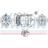 Nissens 891073 Aircopomp