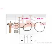 EPS 1.880.961 Thermostaat, koelvloeistof