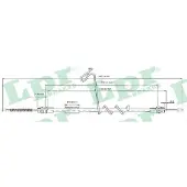 LPR C0293B Handremkabel