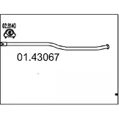MTS 01.43067 Voorpijp
