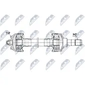 NTY Aandrijfas NPW-BM-227