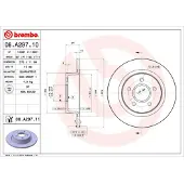 Brembo Remschijf 08.A297.11